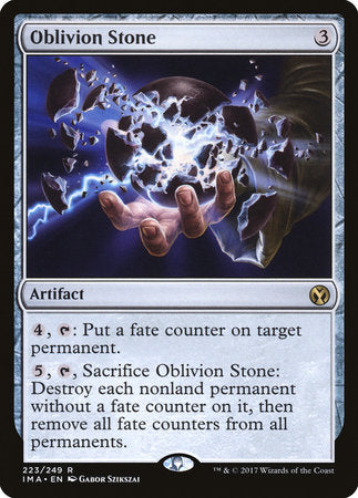 Oblivion Stone [Iconic Masters] | Gate City Games LLC