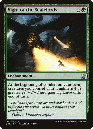Sight of the Scalelords [Dragons of Tarkir] | Gate City Games LLC