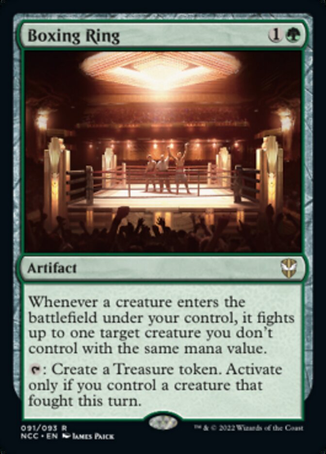 Boxing Ring [Streets of New Capenna Commander] | Gate City Games LLC