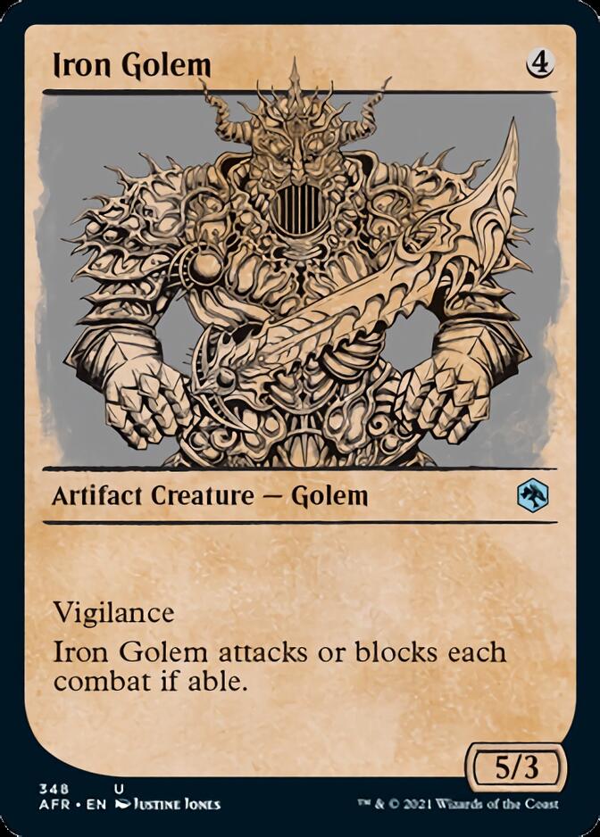 Iron Golem (Showcase) [Dungeons & Dragons: Adventures in the Forgotten Realms] | Gate City Games LLC
