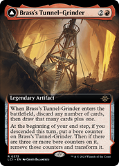 Brass's Tunnel-Grinder // Tecutlan, The Searing Rift (Extended Art) [The Lost Caverns of Ixalan] | Gate City Games LLC
