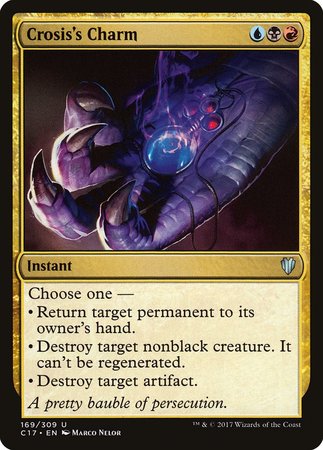 Crosis's Charm [Commander 2017] | Gate City Games LLC