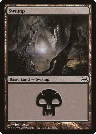 Swamp (61) [Duel Decks: Divine vs. Demonic] | Gate City Games LLC