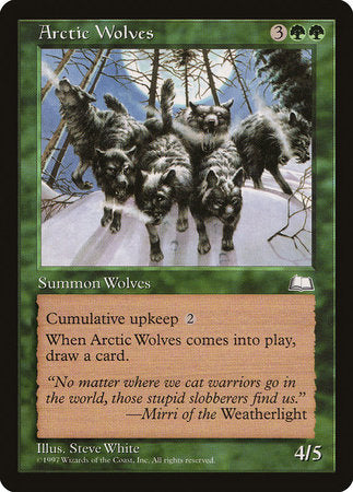 Arctic Wolves [Weatherlight] | Gate City Games LLC