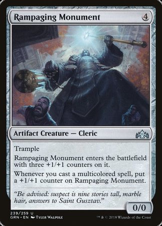 Rampaging Monument [Guilds of Ravnica] | Gate City Games LLC