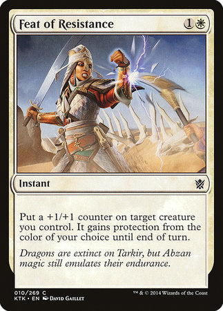 Feat of Resistance [Khans of Tarkir] | Gate City Games LLC