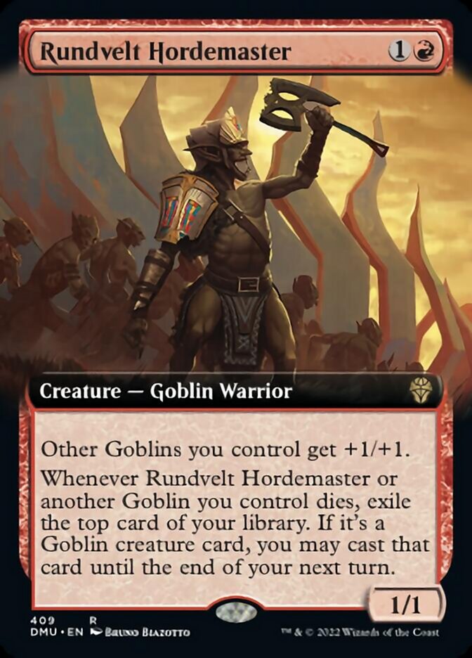 Rundvelt Hordemaster (Extended Art) [Dominaria United] | Gate City Games LLC