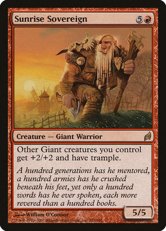Sunrise Sovereign [Lorwyn] | Gate City Games LLC