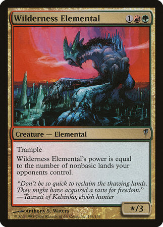 Wilderness Elemental [Coldsnap] | Gate City Games LLC