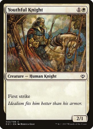 Youthful Knight [Archenemy: Nicol Bolas] | Gate City Games LLC