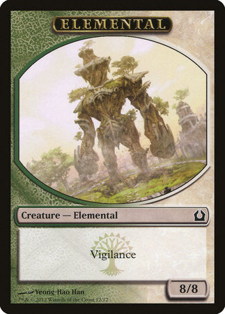 Elemental Token (Green/White) [Return to Ravnica Tokens] | Gate City Games LLC