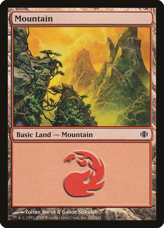 Mountain (245) [Shards of Alara] | Gate City Games LLC