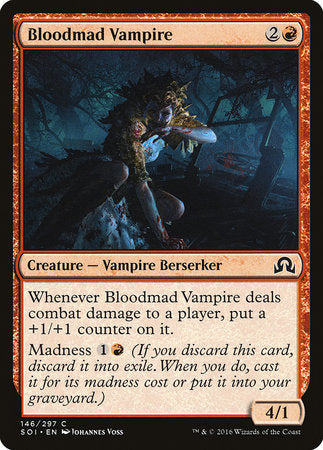 Bloodmad Vampire [Shadows over Innistrad] | Gate City Games LLC