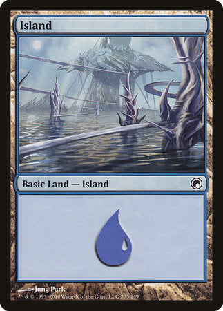 Island (235) [Scars of Mirrodin] | Gate City Games LLC
