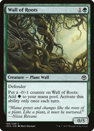 Wall of Roots [Iconic Masters] | Gate City Games LLC