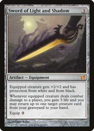 Sword of Light and Shadow [Modern Masters] | Gate City Games LLC