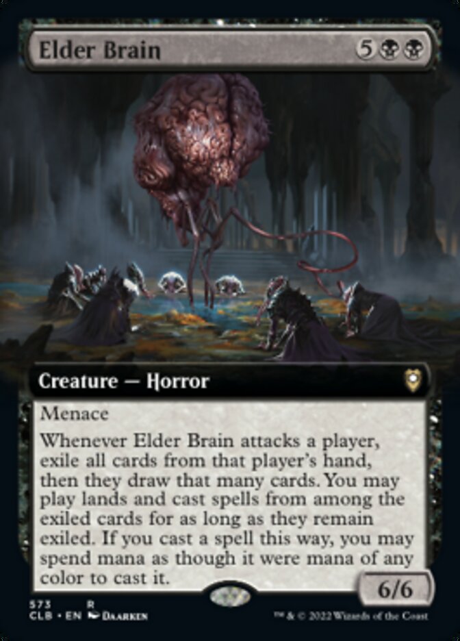 Elder Brain (Extended Art) [Commander Legends: Battle for Baldur's Gate] | Gate City Games LLC