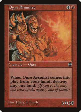 Ogre Arsonist [Portal Second Age] | Gate City Games LLC