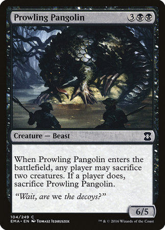 Prowling Pangolin [Eternal Masters] | Gate City Games LLC