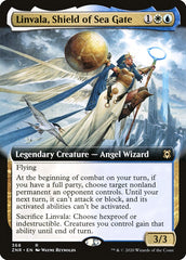 Linvala, Shield of Sea Gate (Extended Art) [Zendikar Rising] | Gate City Games LLC