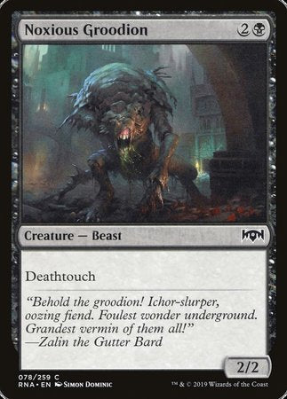 Noxious Groodion [Ravnica Allegiance] | Gate City Games LLC