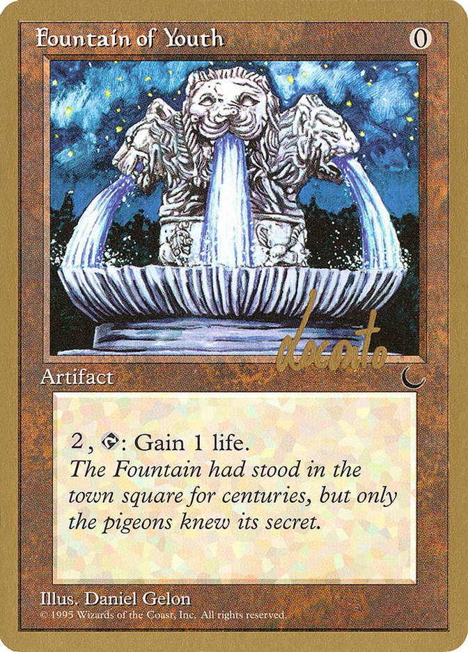 Fountain of Youth (Michael Loconto) [Pro Tour Collector Set] | Gate City Games LLC