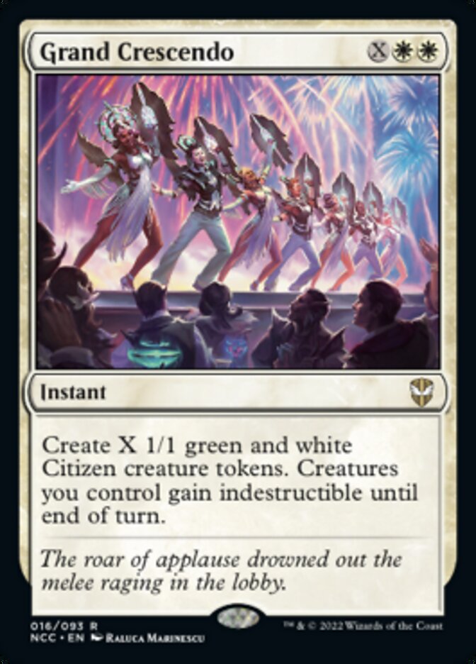 Grand Crescendo [Streets of New Capenna Commander] | Gate City Games LLC