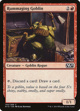 Rummaging Goblin [Magic 2015] | Gate City Games LLC