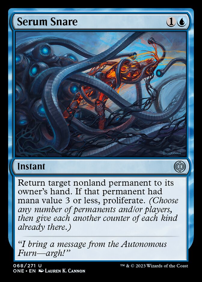 Serum Snare [Phyrexia: All Will Be One] | Gate City Games LLC