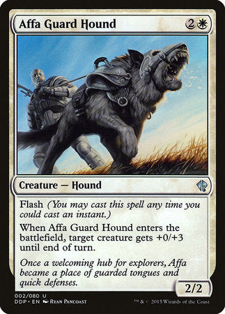 Affa Guard Hound [Duel Decks: Zendikar vs. Eldrazi] | Gate City Games LLC