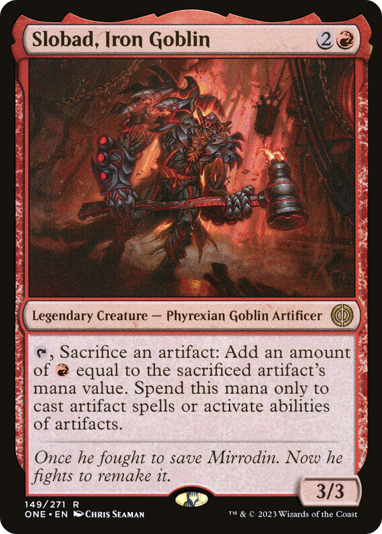 Slobad, Iron Goblin [Phyrexia: All Will Be One] | Gate City Games LLC