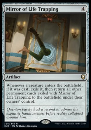 Mirror of Life Trapping [Commander Legends: Battle for Baldur's Gate] | Gate City Games LLC