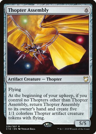 Thopter Assembly [Commander 2018] | Gate City Games LLC
