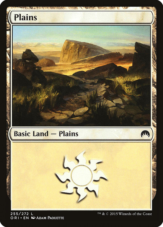 Plains (255) [Magic Origins] | Gate City Games LLC