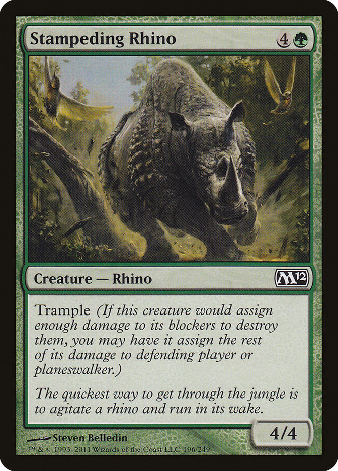 Stampeding Rhino [Magic 2012] | Gate City Games LLC