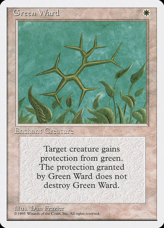 Green Ward [Fourth Edition] | Gate City Games LLC