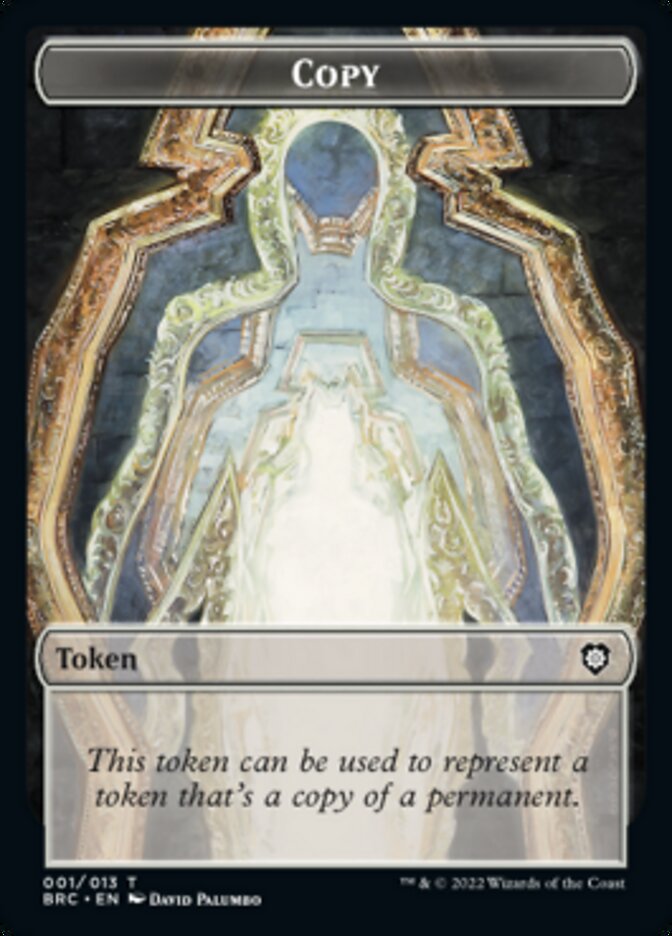 Copy // Thopter (006) Double-Sided Token [The Brothers' War Commander Tokens] | Gate City Games LLC