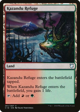 Kazandu Refuge [Commander 2018] | Gate City Games LLC