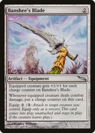 Banshee's Blade [Mirrodin] | Gate City Games LLC