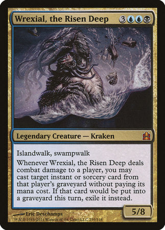 Wrexial, the Risen Deep [Commander 2011] | Gate City Games LLC