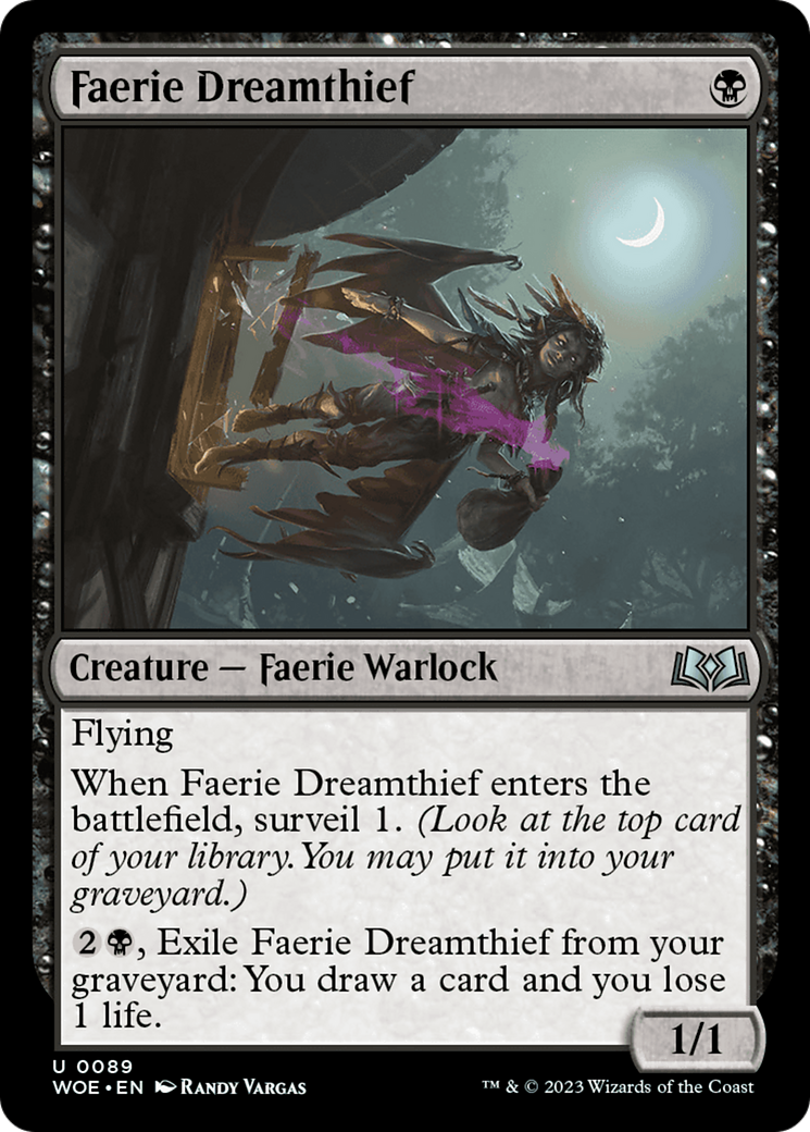 Faerie Dreamthief [Wilds of Eldraine] | Gate City Games LLC