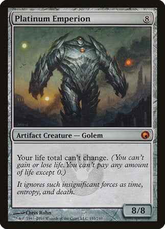 Platinum Emperion [Scars of Mirrodin] | Gate City Games LLC