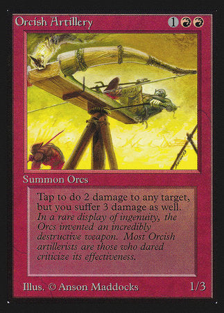 Orcish Artillery (IE) [Intl. Collectors’ Edition] | Gate City Games LLC