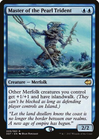 Master of the Pearl Trident [Duel Decks: Merfolk vs. Goblins] | Gate City Games LLC