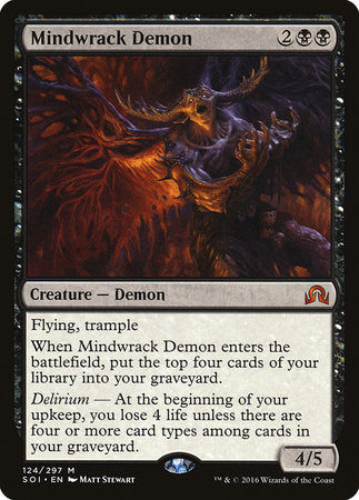Mindwrack Demon [Shadows over Innistrad] | Gate City Games LLC