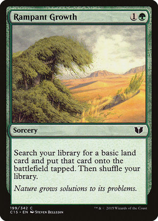 Rampant Growth [Commander 2015] | Gate City Games LLC