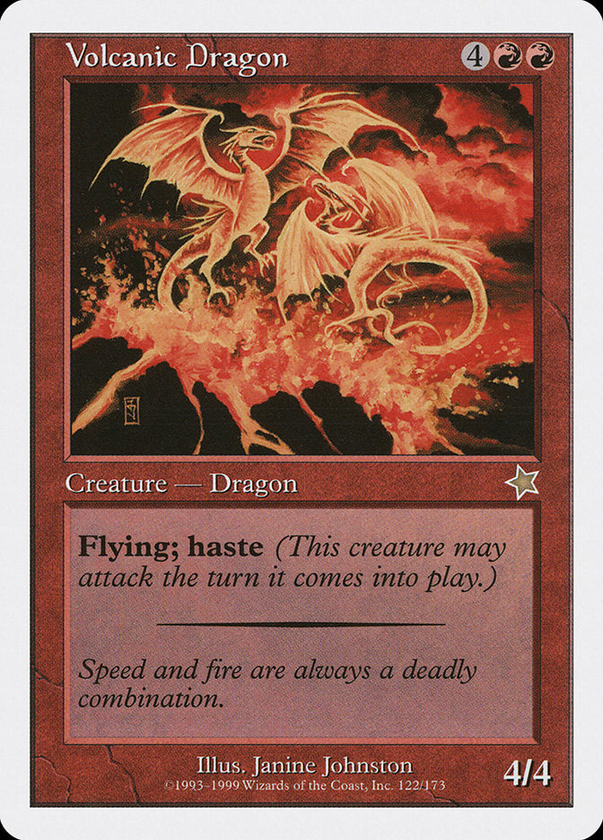 Volcanic Dragon [Starter 1999] | Gate City Games LLC