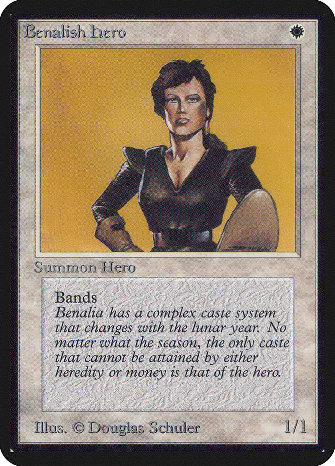 Benalish Hero [Limited Edition Alpha] | Gate City Games LLC