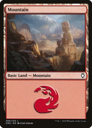 Mountain (300) [Commander Anthology Volume II] | Gate City Games LLC
