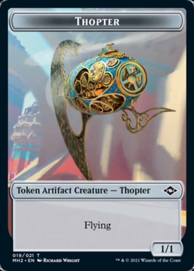 Thopter Token // Treasure Token (#20) [Modern Horizons 2 Tokens] | Gate City Games LLC